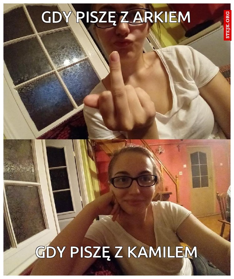 Gdy piszę z arkiem