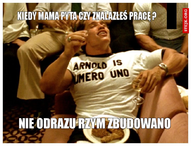 Kiedy mama pyta czy znalazłeś pracę ?
