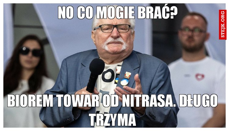 No co mogie brać?