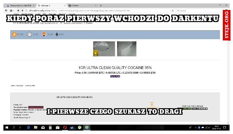 kiedy poraz pierwszy wchodzi do darkentu