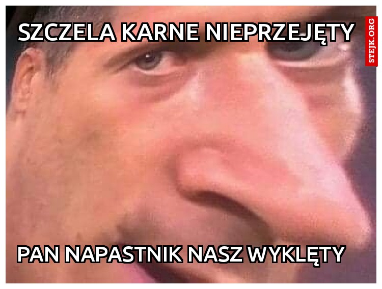 SZCZELA KARNE NIEPRZEJĘTY