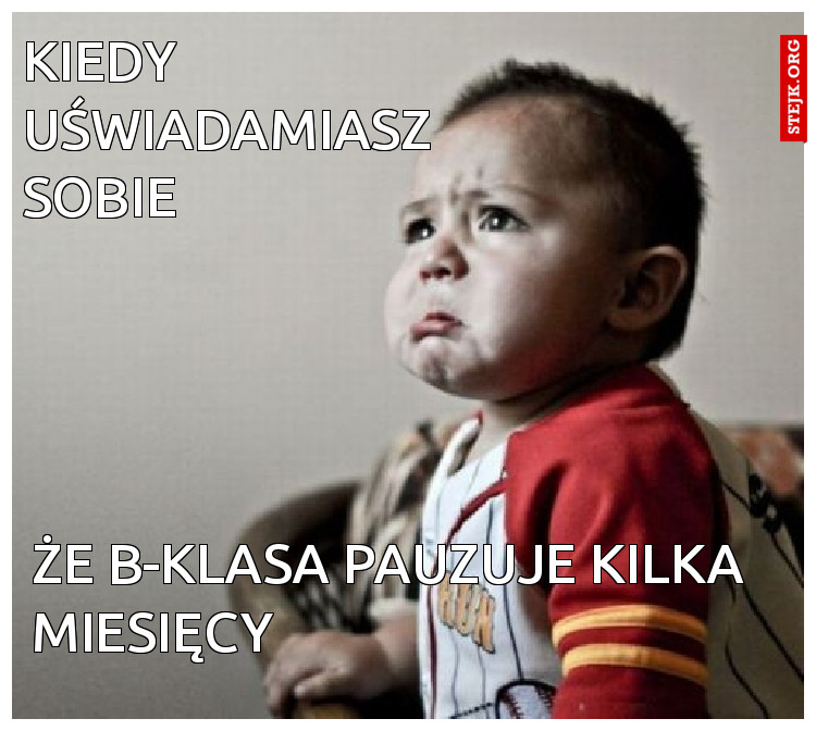 KIEDY UŚWIADAMIASZ SOBIE