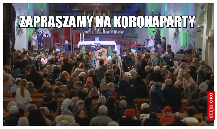 zapraszamy na koronaparty