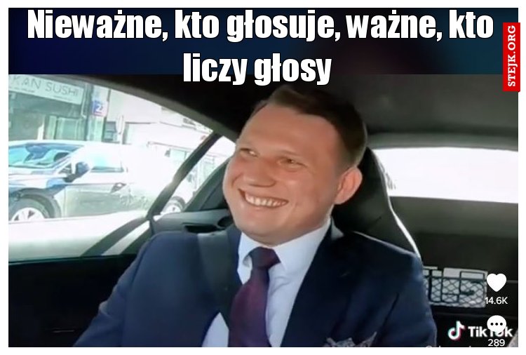 Nieważne, kto głosuje, ważne, kto liczy głosy 
