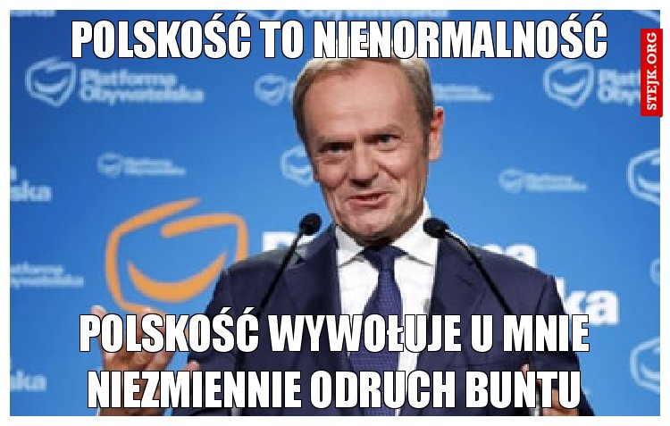 Polskość to nienormalność