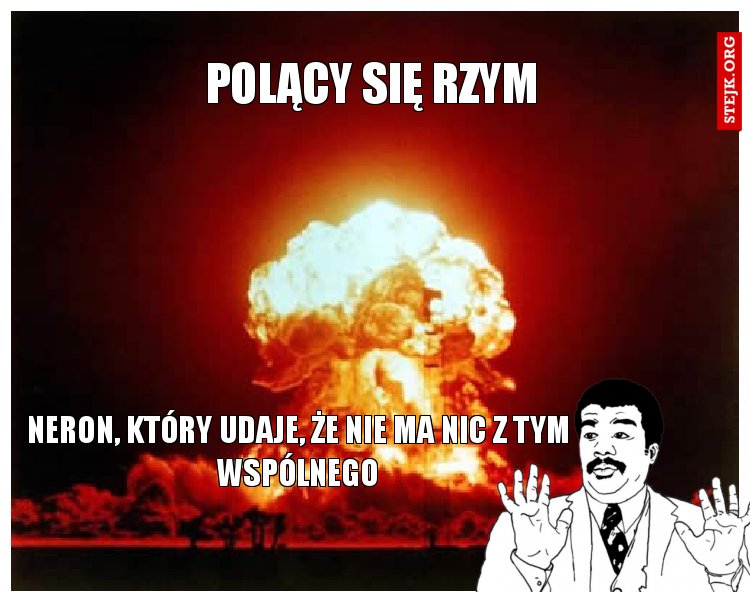 polący się Rzym