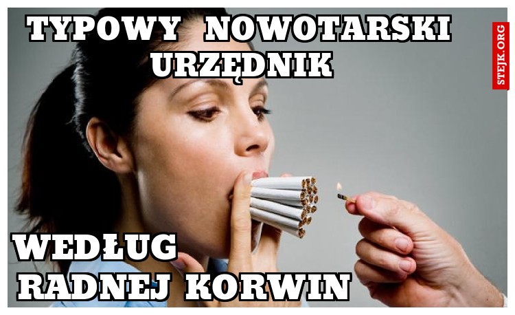typowy  nowotarski urzędnik
