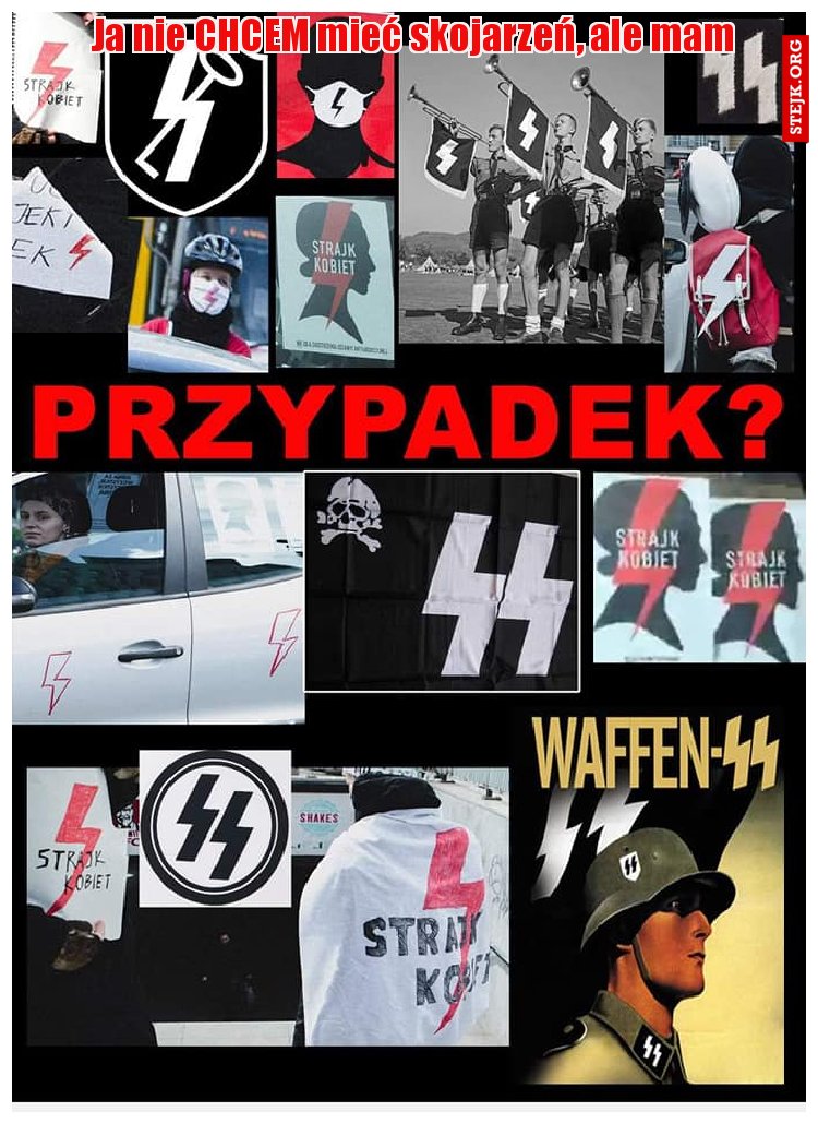 Ja nie CHCEM mieć skojarzeń, ale mam