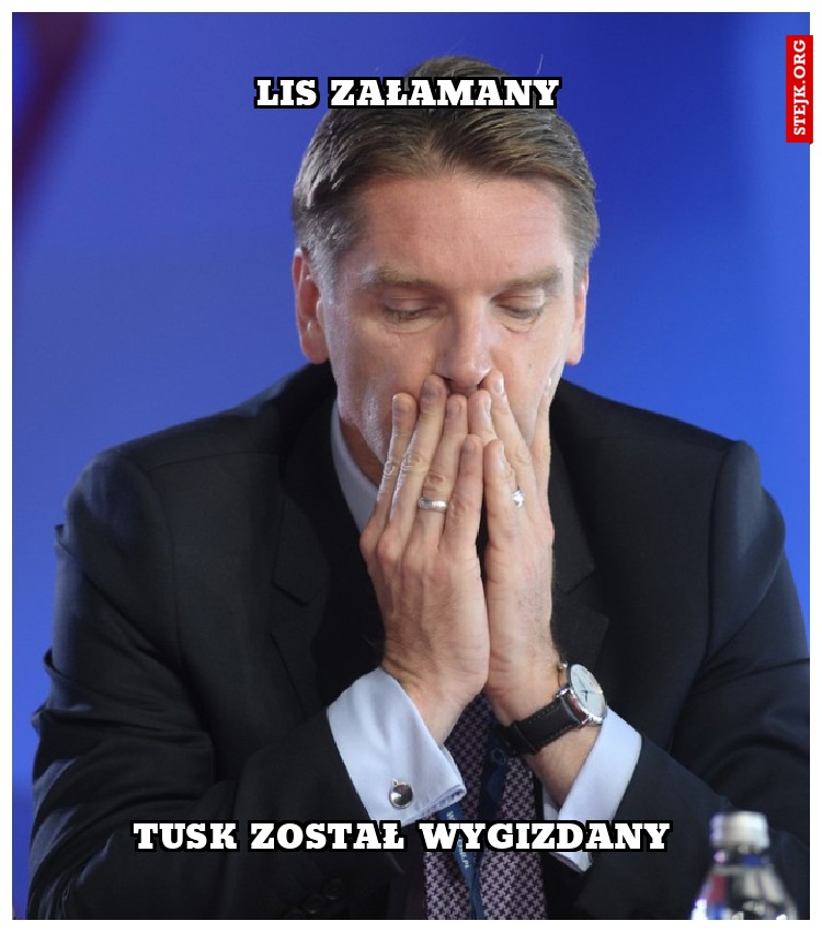 lis załamany