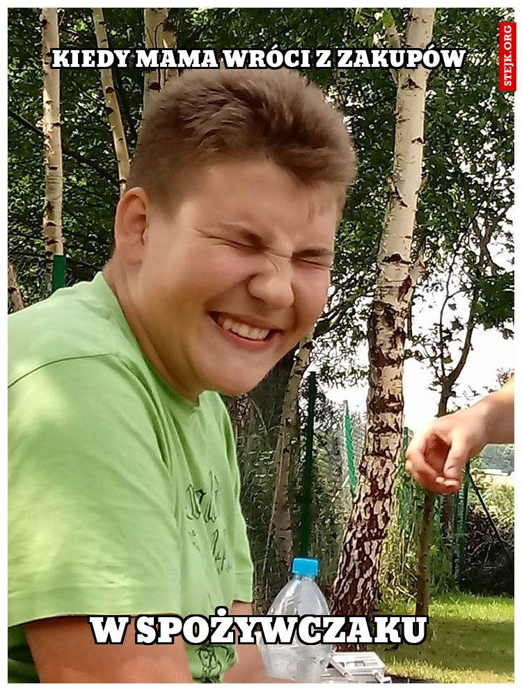 KIEDY MAMA WRÓCI Z ZAKUPÓW