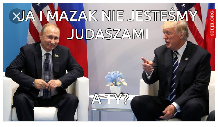 Jedna z trzech osób jest Judaszem
