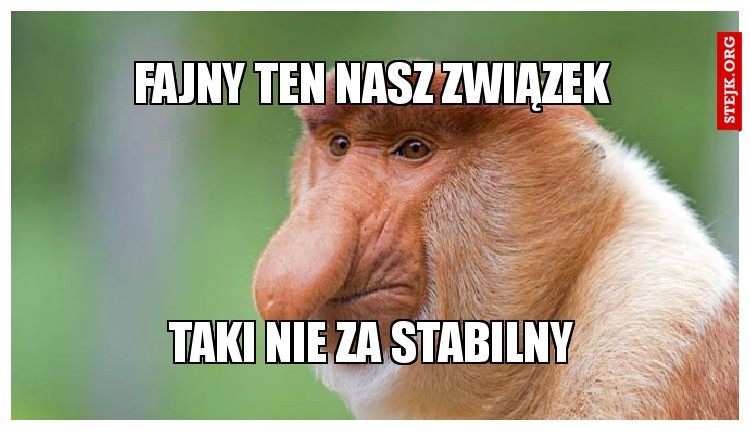 fajny ten nasz związek