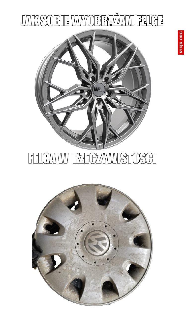 Jak sobie wyobrażam Felge
