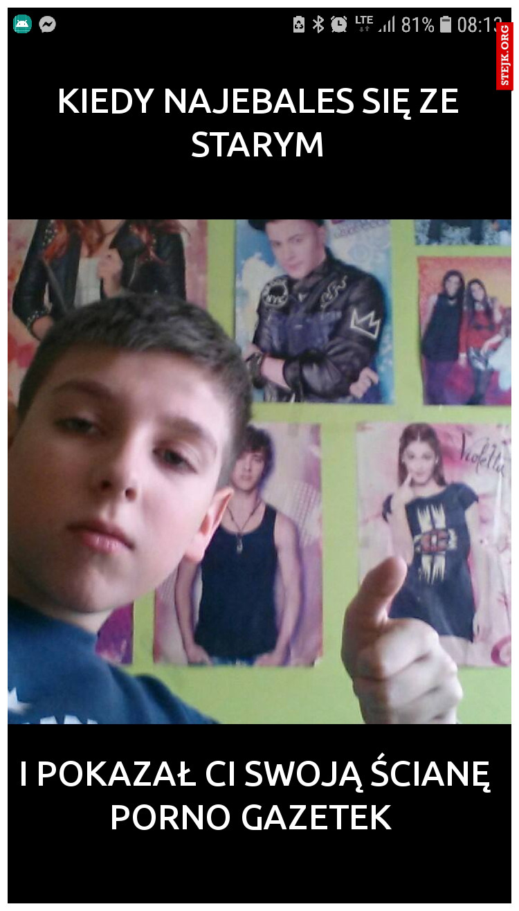Kiedy najebales się ze starym