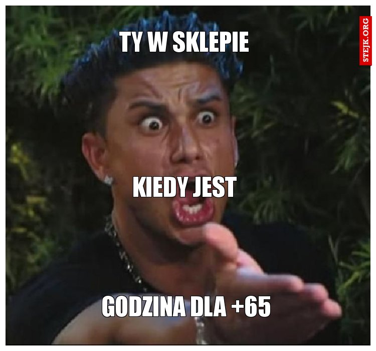 Ty w sklepie 