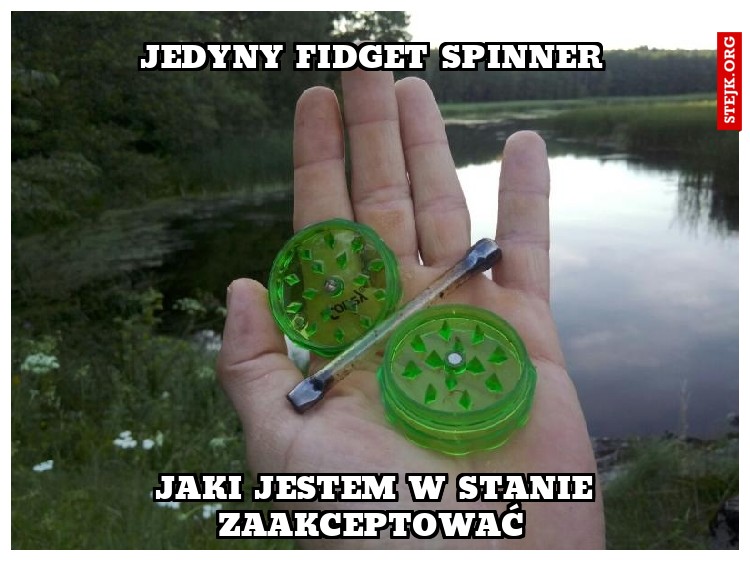 Jedyny fidget spinner