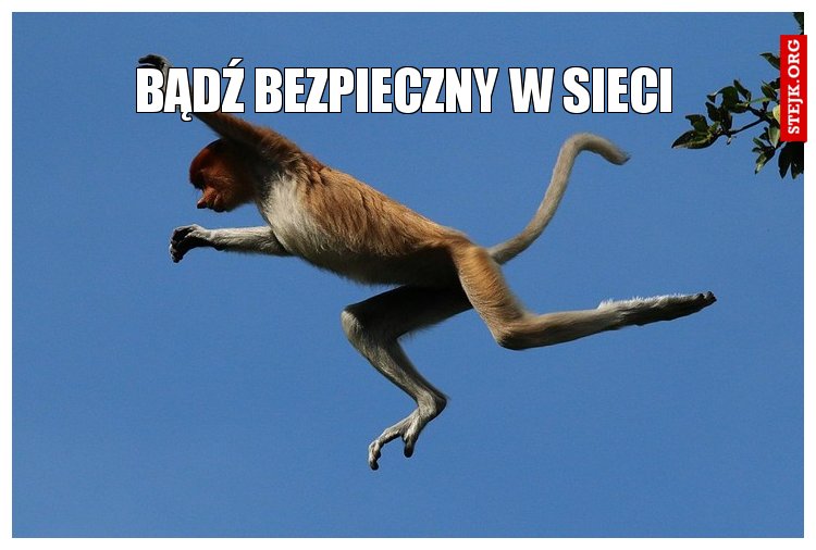 Bądź bezpieczny w sieci