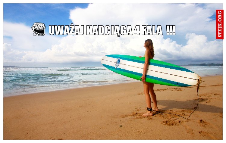 UWAŻAJ NADCIĄGA 4 FALA  !!!
