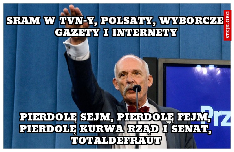 Sram w TVN-y, Polsaty, Wyborcze Gazety i Internety