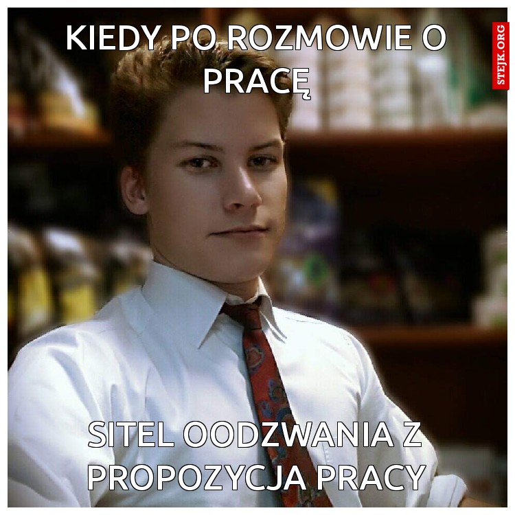 Kiedy po rozmowie o pracę