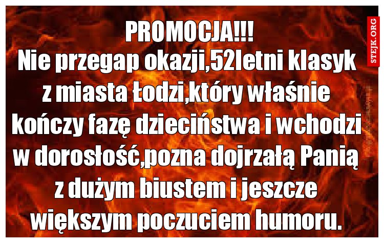 PROMOCJA!!!