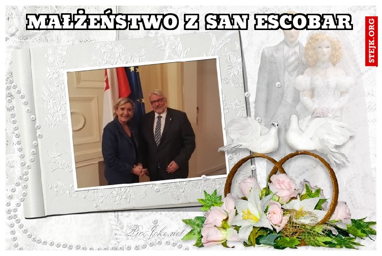 małżeństwo z san escobar