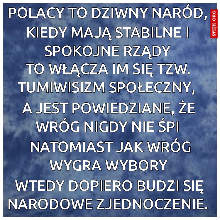 Polacy to dziwny naród, 