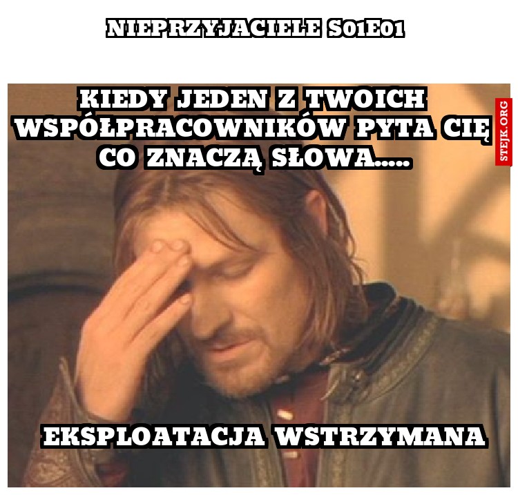 nieprzyjaciele s01e01