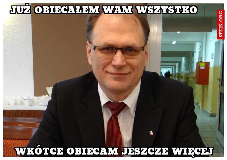 JUŻ OBIECAŁEM WAM WSZYSTKO