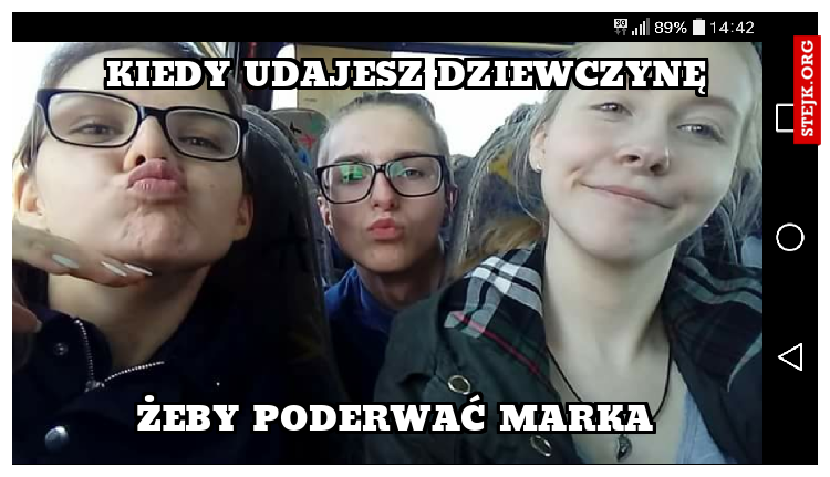 Kiedy udajesz dziewczynę