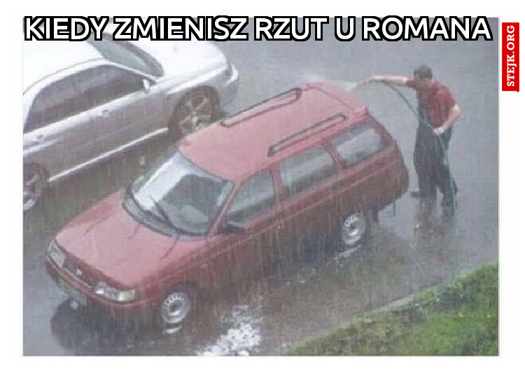 Kiedy zmienisz rzut u Romana
