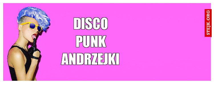 DISCO PUNK ANDRZEJKI