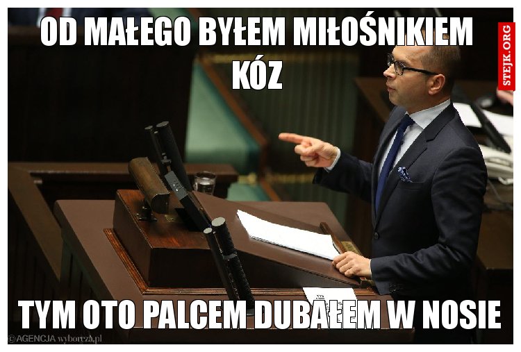 Od małego byłem miłośnikiem kóz