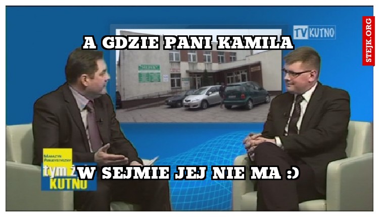 A gdzie Pani kamila