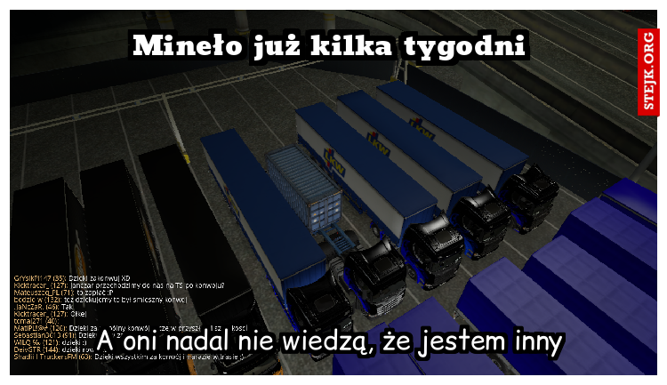 Mineło już kilka tygodni