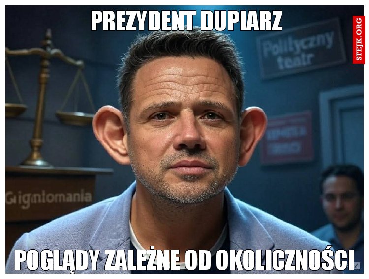 Prezydent dupiarz