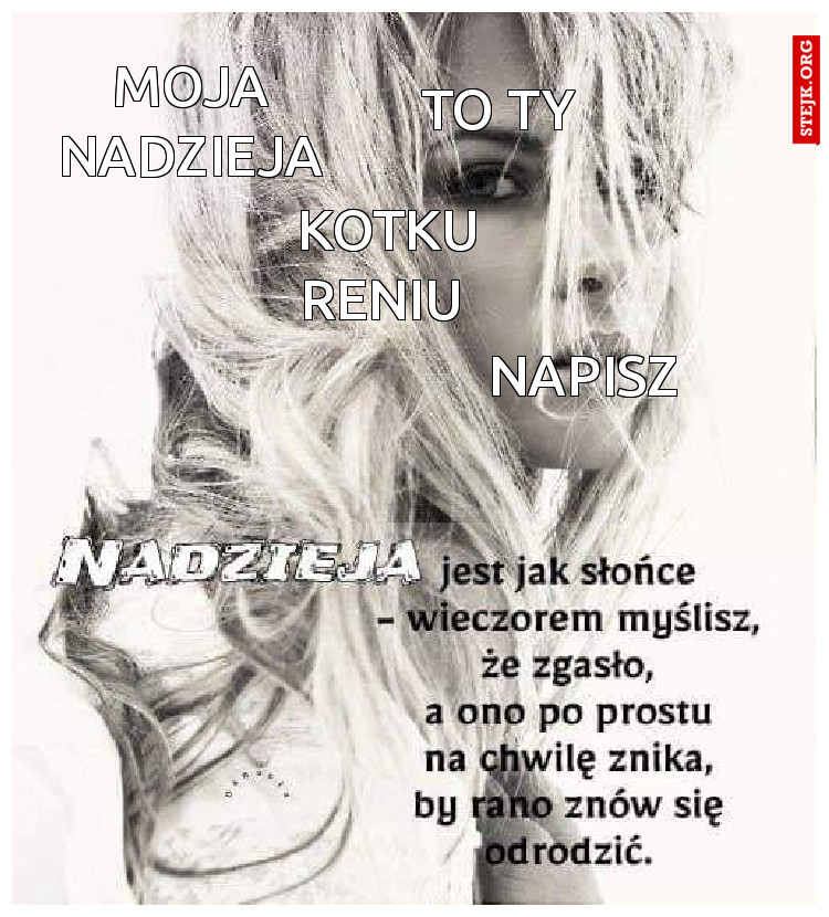 Moja nadzieja