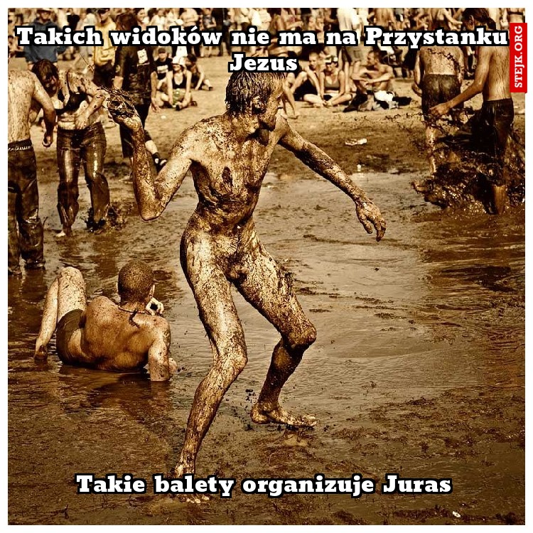 Takich widoków nie ma na Przystanku Jezus