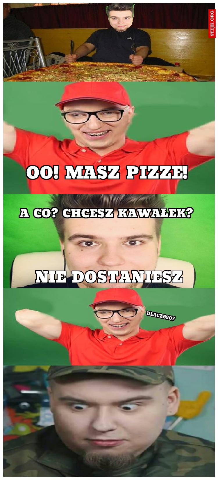 oo! masz pizze!