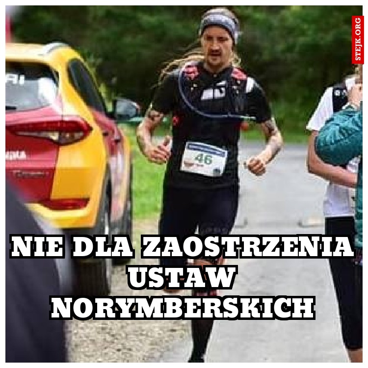 Nie dla zaostrzenia ustaw norymberskich
