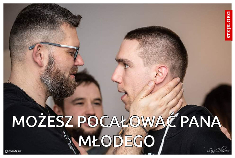 Możesz pocałować pana młodego