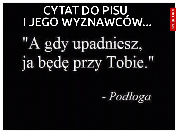 Cytat do pisu 