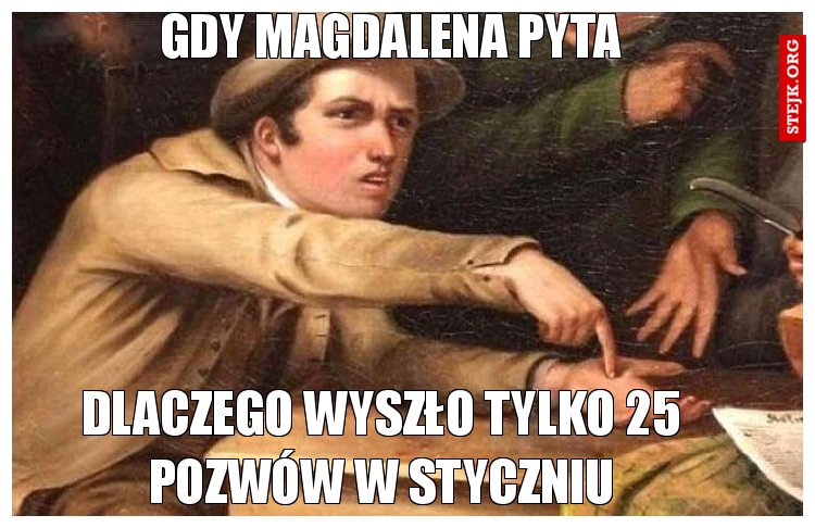 Gdy Magdalena pyta