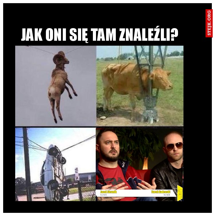 JAk oni się tam znaleźli?