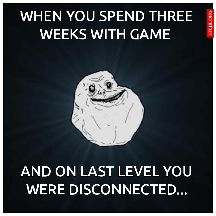 When you spend three weeks with game 