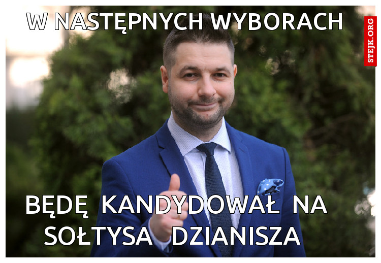 w następnych wyborach