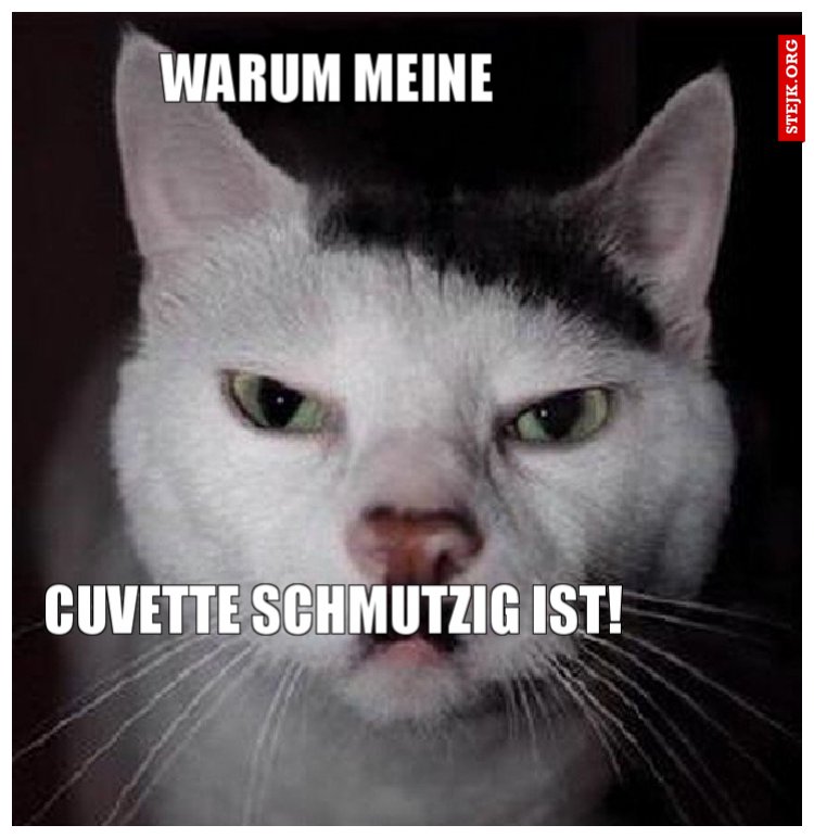 WARUM MEINE CUVETTE SCHMUTZIG IST!