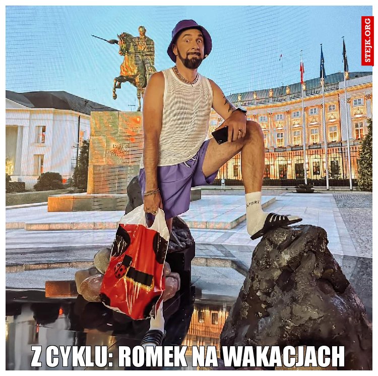 Z cyklu: Romek na wakacjach
