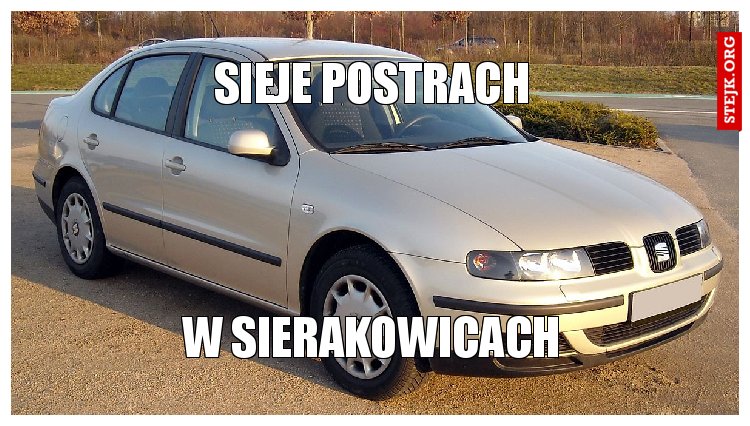 Sieje postrach