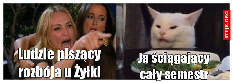 Ludzie piszący rozbója u Żyłki